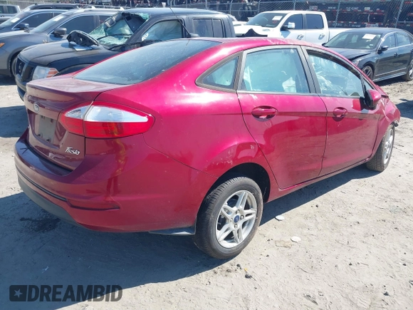 2017 Ford Fiesta SE with VIN 3FADP4BJ5HM153725, listed as a IAAI auction lot 41643113 with 1 mi miles. Bid and sale history available at carsss.com. Image 4.