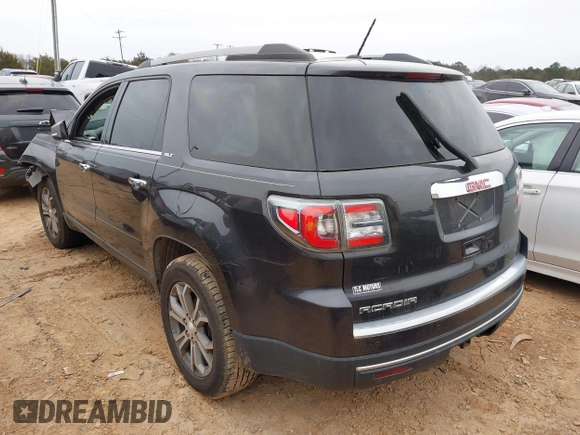 2014 GMC Acadia SLT with VIN 1GKKRRKD8EJ328145, listed as a IAAI auction lot 41376965 with 128,711 mi miles. Bid and sale history available at carsss.com. Image 3.