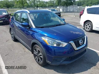 2018 Nissan Kicks S with VIN 3N1CP5CU5JL525809, listed as a IAAI auction lot 42609583 with 88,841 mi miles and . Bid and sale history available at DreamBid. Image 1.