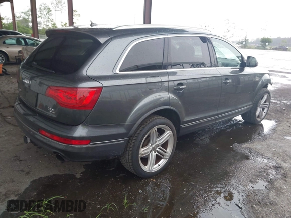 2015 Audi Q7 Premium Plus with VIN WA1LGAFE9FD031423, listed as a IAAI auction lot 42318500 with 79,108 mi miles and . Bid and sale history available at DreamBid. Image 4.