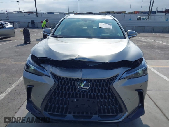 2025 Lexus NX 250 with VIN 2T2ADCAZ8SC027779, listed as a IAAI auction lot 42420839 with 491 mi miles and . Bid and sale history available at DreamBid. Image 12.