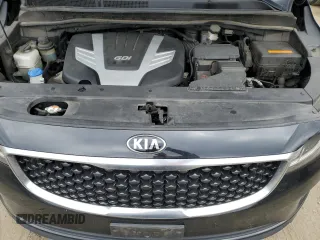 2016 Kia Sedona LX with VIN KNDMB5C18G6125722, listed as a Copart auction lot 54072915 with 129,751 mi miles and Clean Title. Bid and sale history available at carsss.com. Image 12.