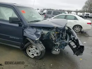 2015 Jeep Patriot Sport z VIN 1C4NJRBB2FD338538, wystawiony jako Copart lot #45280315 z przebiegiem 56 364 mil mil oraz Szkoda całkowita • Salvage title. Historia ofert i sprzedaży dostępna na DreamBid. Obrazek 12.