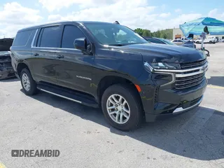 2022 Chevrolet Suburban LT z VIN 1GNSKCKD6NR220063, wystawiony jako IAAI lot #42255869 z przebiegiem 89 789 mil mil oraz . Historia ofert i sprzedaży dostępna na DreamBid. Obrazek 1.
