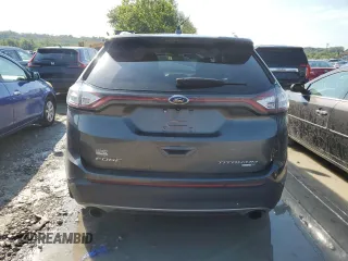 2017 Ford Edge Titanium with VIN 2FMPK4K98HBC17426, listed as a Copart auction lot 67284704 with 95,764 mi miles and Salvage Title. Bid and sale history available at carsss.com. Image 6.