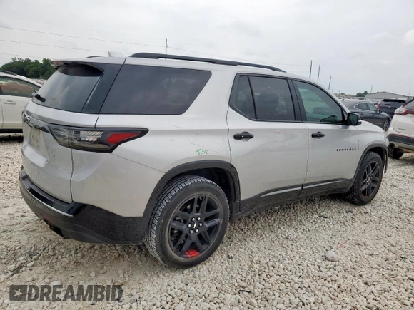 2019 Chevrolet Traverse Premier with VIN 1GNERKKW4KJ298050, listed as a Copart auction lot 57559355 with 54,521 mi miles and Salvage title. Bid and sale history available at DreamBid. Image 3.