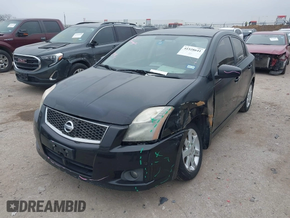 2010 Nissan Sentra S with VIN 3N1AB6APXAL672829, listed as a IAAI auction lot 41528641 with 150,732 mi miles and . Bid and sale history available at carsss.com. Image 2.