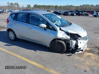 2015 Nissan Note S z VIN 3N1CE2CP1FL446160, wystawiony jako IAAI lot #41498663 z przebiegiem 101 139 mil mil oraz . Historia ofert i sprzedaży dostępna na DreamBid. Obrazek 1.