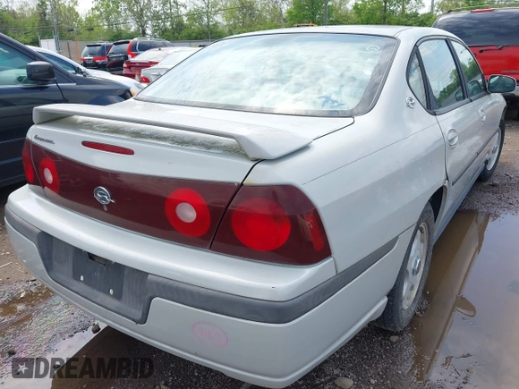 2003 Chevrolet Impala with VIN 2G1WF52E039310599, listed as a IAAI auction lot 42108026 with 156,337 mi miles and . Bid and sale history available at DreamBid. Image 4.