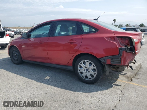 2012 Ford Focus SE with VIN 1FAHP3F28CL431445, listed as a Copart auction lot 59562595 with 152,842 mi miles and Salvage title. Bid and sale history available at DreamBid. Image 2.