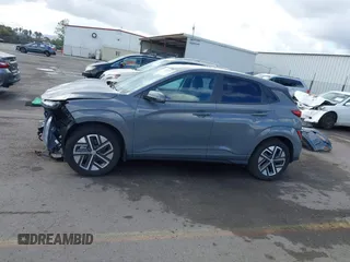 2023 Hyundai Kona SEL with VIN KM8K33AG8PU176452, listed as a IAAI auction lot 41429393 with 22,712 mi miles and . Bid and sale history available at carsss.com. Image 15.