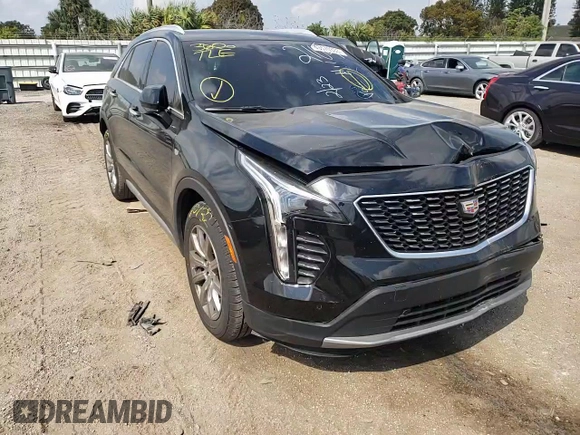 2019 Cadillac XT4 FWD Premium Luxury with VIN 1GYFZCR40KF222104, listed as a Copart auction lot 43570333 with 38,281 mi miles. Bid and sale history available at carsss.com. Image 12.