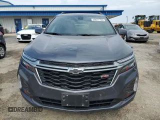 2023 Chevrolet Equinox RS z VIN 3GNAXWEG6PS156482, wystawiony jako Copart lot #59877795 z przebiegiem 64 924 mil mil oraz Szkoda całkowita • Salvage title. Historia ofert i sprzedaży dostępna na DreamBid. Obrazek 5.