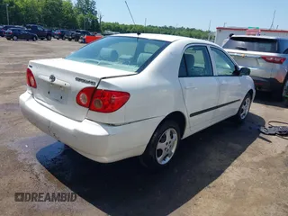 2006 Toyota Corolla CE with VIN JTDBR32E360076085, listed as a IAAI auction lot 42557515 with 126,803 mi miles and . Bid and sale history available at DreamBid. Image 4.