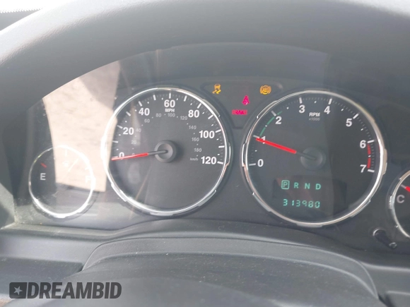 2011 Jeep Liberty Sport 70th Anniversary with VIN 1J4PN2GK6BW595515, listed as a IAAI auction lot 42123728 with 313,980 mi miles and . Bid and sale history available at DreamBid. Image 7.