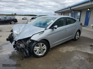 2020 Hyundai Elantra Value Edition with VIN KMHD84LF1LU988366, listed as a Copart auction lot 86868924 with 80,380 mi miles and Salvage Title. Bid and sale history available at carsss.com. Image 1.