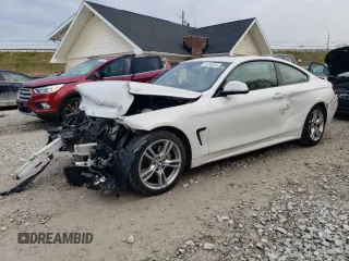 2017 BMW 4 Series 430i xDrive with VIN WBA4R9C55HK680834, listed as a Copart auction lot 81353604 with 125,176 mi miles and Salvage Title. Bid and sale history available at DreamBid. Image 1.