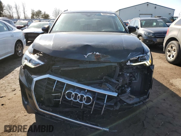 2021 Audi Q3 S line Premium Plus with VIN WA1EECF30M1117484, listed as a Copart auction lot 48607305 with 51,762 mi miles and Salvage Title. Bid and sale history available at DreamBid. Image 5.