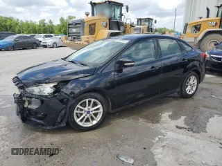 2017 Ford Focus SE with VIN 1FADP3F27HL322402, listed as a Copart auction lot 53309565 with 108,846 mi miles and Salvage title. Bid and sale history available at DreamBid. Image 1.
