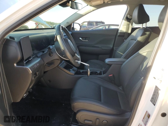 2024 Hyundai Kona Limited with VIN KM8HE3A30RU041860, listed as a Copart auction lot 47130005 with 17,165 mi miles and Salvage Title. Bid and sale history available at carsss.com. Image 7.