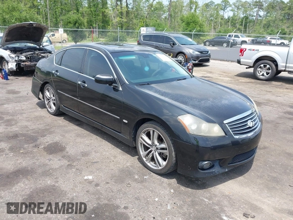 2008 Infiniti M with VIN JNKAY01E58M601687, listed as a IAAI auction lot 42307067 with 211,009 mi miles and . Bid and sale history available at DreamBid. Image 1.