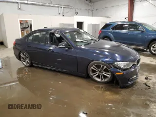 2013 BMW 3 Series 328i xDrive with VIN WBA3B3C54DJ976750, listed as a Copart auction lot 87681595 with Not Provided miles and Salvage Title. Bid and sale history available at carsss.com. Image 4.