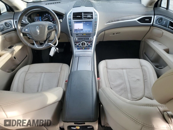 2019 Lincoln MKZ Hybrid Reserve II with VIN 3LN6L5MU9KR633669, listed as a Copart auction lot 51943355 with 98,581 mi miles and Salvage title. Bid and sale history available at DreamBid. Image 8.
