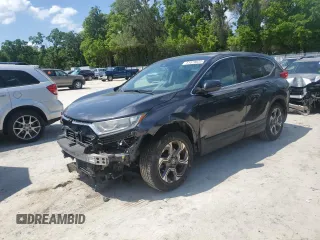 2017 Honda CR-V EX with VIN 7FARW1H52HE041050, listed as a Copart auction lot 51579625 with 197,127 mi miles and Salvage Title. Bid and sale history available at carsss.com. Image 1.