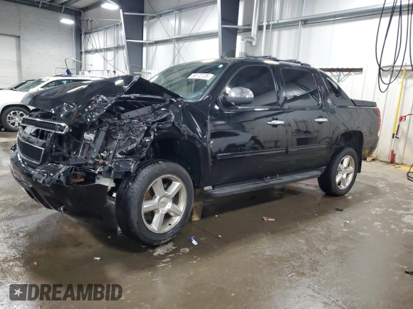 2013 Chevrolet Avalanche LT with VIN 3GNTKFE72DG230454, listed as a Copart auction lot 56172725 with 146,777 mi miles and Salvage title. Bid and sale history available at DreamBid. Image 1.