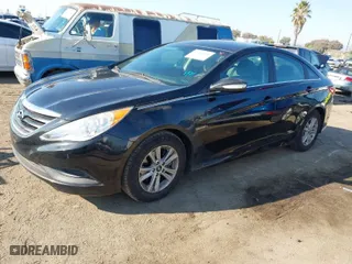 2014 Hyundai Sonata GLS with VIN 5NPEB4AC1EH813762, listed as a IAAI auction lot 41368130 with 90,774 mi miles. Bid and sale history available at carsss.com. Image 2.