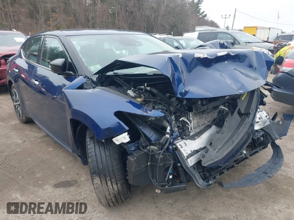 2021 Nissan Maxima SV with VIN 1N4AA6CV6MC507605, listed as a IAAI auction lot 41816971 with 63,513 mi miles and . Bid and sale history available at DreamBid. Image 1.
