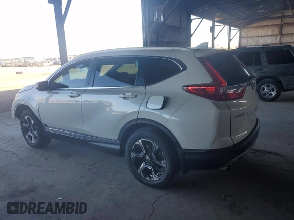 2018 Honda CR-V Touring with VIN 5J6RW1H91JL002560, listed as a Copart auction lot 60505995 with 20,755 mi miles and Salvage title. Bid and sale history available at DreamBid. Image 2.