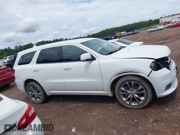 2020 Dodge Durango GT with VIN 1C4RDJDGXLC339344, listed as a IAAI auction lot 42391557 with 68,267 mi miles and . Bid and sale history available at DreamBid. Image 13.
