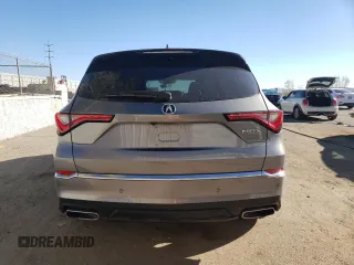 2023 Acura MDX w/Technology Package with VIN 5J8YD9H47PL007508, listed as a Copart auction lot 50713475 with 23,645 mi miles and Salvage Title. Bid and sale history available at carsss.com. Image 6.