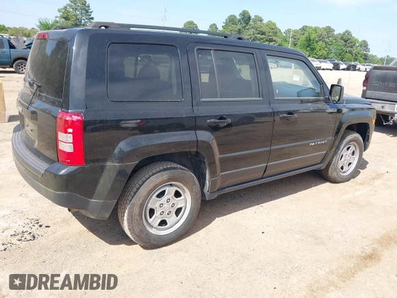 2015 Jeep Patriot Sport with VIN 1C4NJRBB2FD109499, listed as a IAAI auction lot 42027896 with 44,485 mi miles and . Bid and sale history available at carsss.com. Image 4.