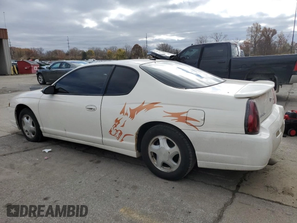 2005 Chevrolet Monte Carlo LT with VIN 2G1WX12K759243191, listed as a Copart auction lot 79144884 with 137,759 mi miles and Clean Title. Bid and sale history available at carsss.com. Image 2.