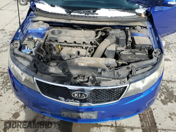 2010 Kia Forte SX with VIN KNAFW4A37A5310320, listed as a Copart auction lot 49351375 with 123,947 mi miles and Salvage Title. Bid and sale history available at carsss.com. Image 11.
