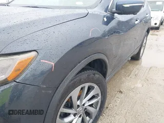 2015 Nissan Rogue SV with VIN 5N1AT2MV2FC792815, listed as a IAAI auction lot 41726739 with 206,296 mi miles. Bid and sale history available at carsss.com. Image 17.