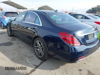 2019 Mercedes-Benz S 560 with VIN WDDUG8GB2KA429212, listed as a IAAI auction lot 41473457 with 53,843 mi miles and . Bid and sale history available at DreamBid. Image 3.