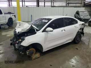 2022 Kia Rio LX with VIN 3KPA24AD8NE496395, listed as a Copart auction lot 45695575 with 58,445 mi miles and Salvage Title. Bid and sale history available at carsss.com. Image 1.