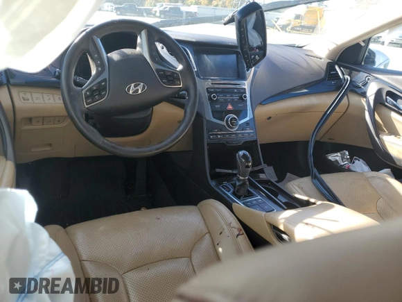 2017 Hyundai Azera Limited with VIN KMHFH4JG5HA590574, listed as a Copart auction lot 77846934 with Not provided miles and Salvage title. Bid and sale history available at DreamBid. Image 8.
