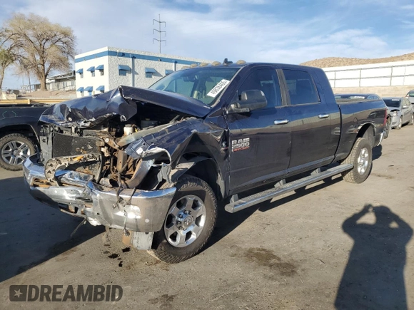 2016 Ram 2500 Big Horn with VIN 3C6UR5ML1GG235867, listed as a Copart auction lot 49838405 with 105,295 mi miles and Salvage Title. Bid and sale history available at carsss.com. Image 1.