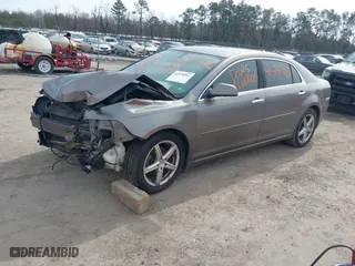 2012 Chevrolet Malibu LT w/2LT with VIN 1G1ZD5E00CF271040, listed as a IAAI auction lot 41574362 with 192,373 mi miles. Bid and sale history available at carsss.com. Image 2.
