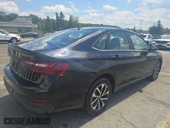 2024 Volkswagen Jetta S with VIN 3VW5M7BU6RM050864, listed as a IAAI auction lot 42854244 with 23,681 mi miles and . Bid and sale history available at DreamBid. Image 14.