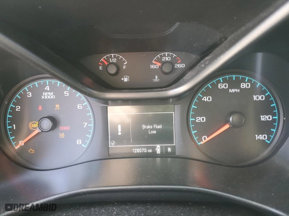2017 Chevrolet Colorado 2WD WT with VIN 1GCGSBEA3H1150115, listed as a Copart auction lot 47270825 with 128,070 mi miles and Salvage Title. Bid and sale history available at carsss.com. Image 9.