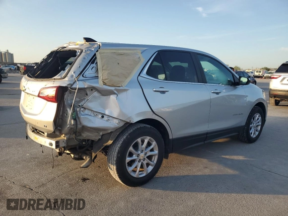 2021 Chevrolet Equinox LT with VIN 3GNAXKEV8MS160858, listed as a Copart auction lot 53155325 with 48,465 mi miles and Salvage Title. Bid and sale history available at DreamBid. Image 3.