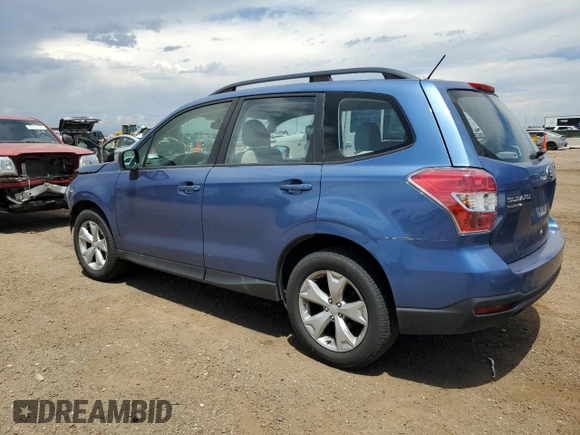 2015 Subaru Forester 2.5i with VIN JF2SJABC6FH487087, listed as a Copart auction lot 64630205 with 132,726 mi miles and Salvage title. Bid and sale history available at DreamBid. Image 2.