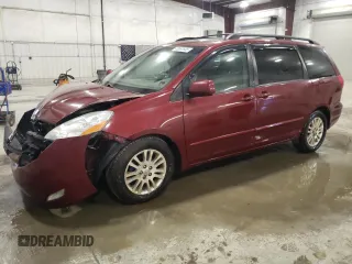 2008 Toyota Sienna XLE with VIN 5TDZK22C48S179740, listed as a Copart auction lot 48697935 with 203,777 mi miles and Salvage Title. Bid and sale history available at carsss.com. Image 1.