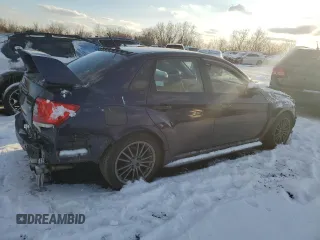 2013 Subaru Impreza Sedan WRX WRX with VIN JF1GV7F65DG007775, listed as a Copart auction lot 87365524 with 129,442 mi miles and Salvage Title. Bid and sale history available at carsss.com. Image 3.