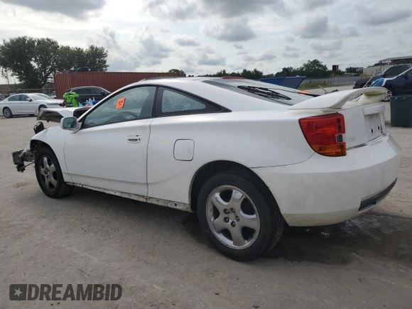 2002 Toyota Celica GT z VIN JTDDR32T420137543, wystawiony jako Copart lot #71398604 z przebiegiem 168 767 mil mil oraz Szkoda całkowita • Salvage title. Historia ofert i sprzedaży dostępna na DreamBid. Obrazek 2.